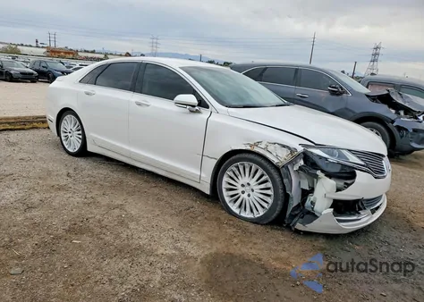 2015 Lincoln Mkz Hybrid z USA, uszkodzony, nr VIN 3LN6L2LU7FR629514